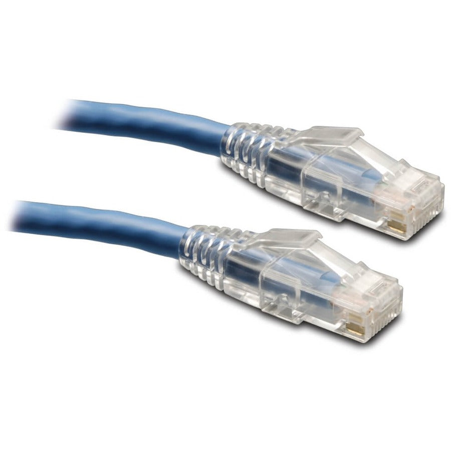 Câble de raccordement sans accroc à conducteur solide Gigabit Cat6 Tripp Lite by Eaton (RJ45 M/M) - Bleu, 100 pi N202-100-BL