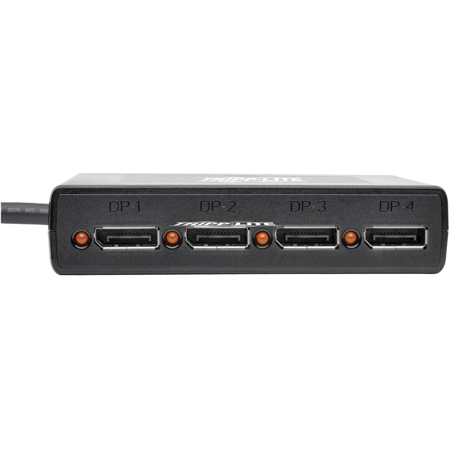 Tripp Lite by Eaton 4-Port DisplayPort 1.2 Multi-Stream Transport (MST) Hub,3840 x 2160(4K x 2K) UHD B156-004-V2