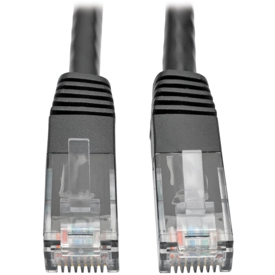 Tripp Lite by Eaton Câble de raccordement moulé Gigabit Cat6 (RJ45 M/M), noir, 1,8 m N200-006-BK