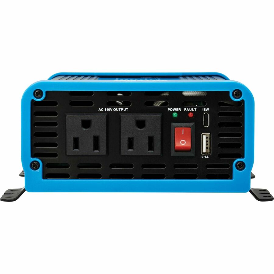 Tripp Lite by Eaton 300W Compact Power Inverter - 2x 5-15R, USB Charging, Pure Sine Wave PINV300SW-120