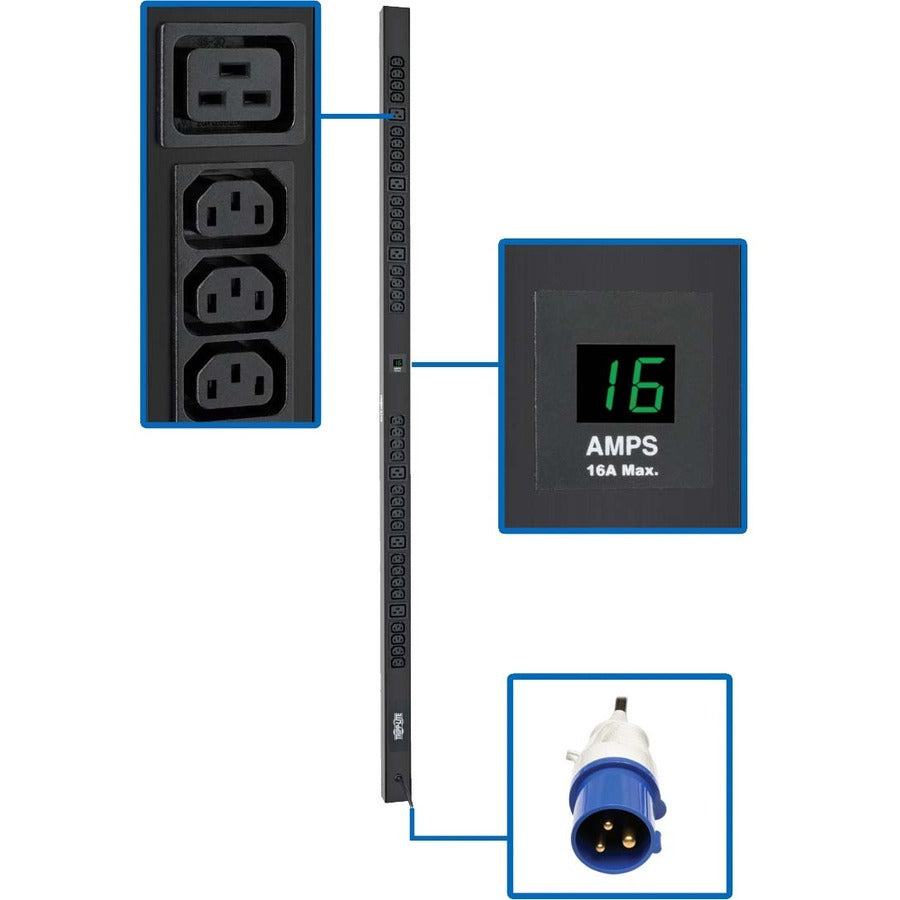 Tripp Lite par Eaton avec compteur PDUMV16HV PDU 38 prises PDUMV16HV