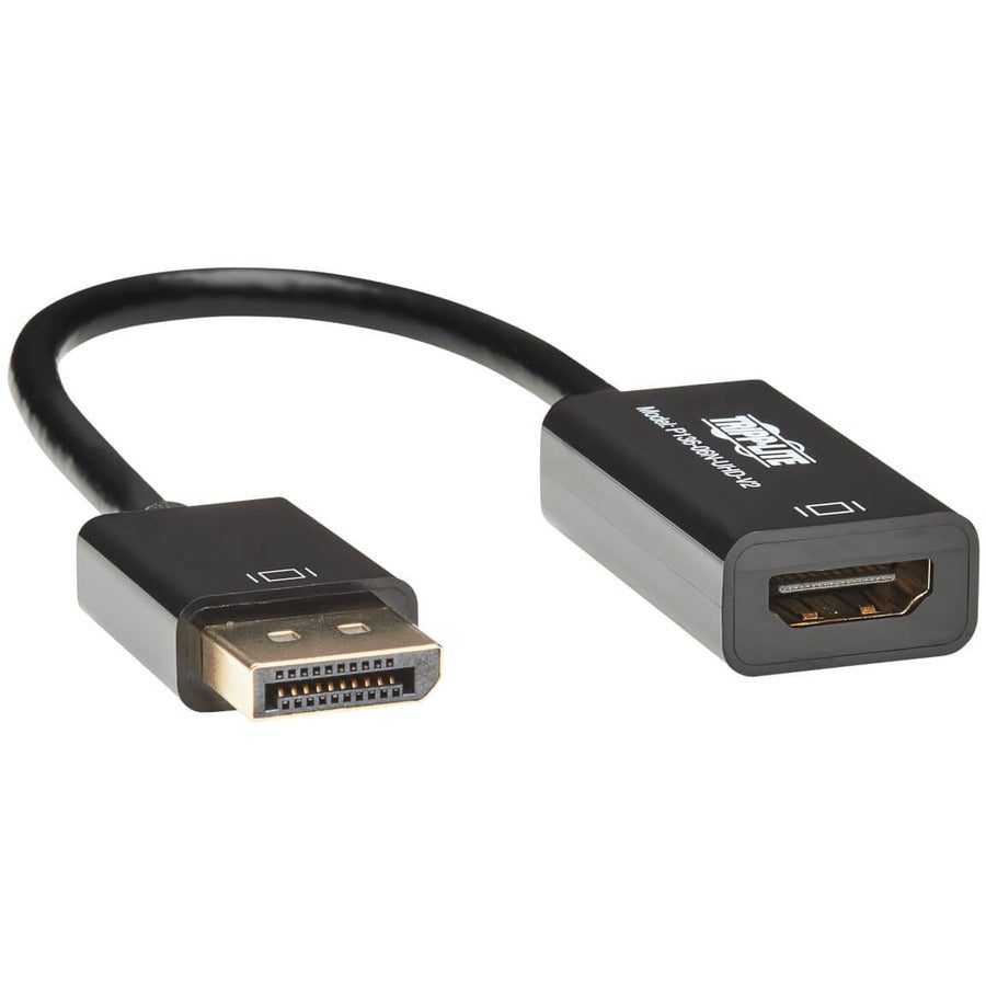 Tripp Lite 6in DisplayPort to HDMI Adapter Converter 4K x 2K Active UHD DP to HDMI M/F DPort 1.2 6" P136-06N-UHD-V2