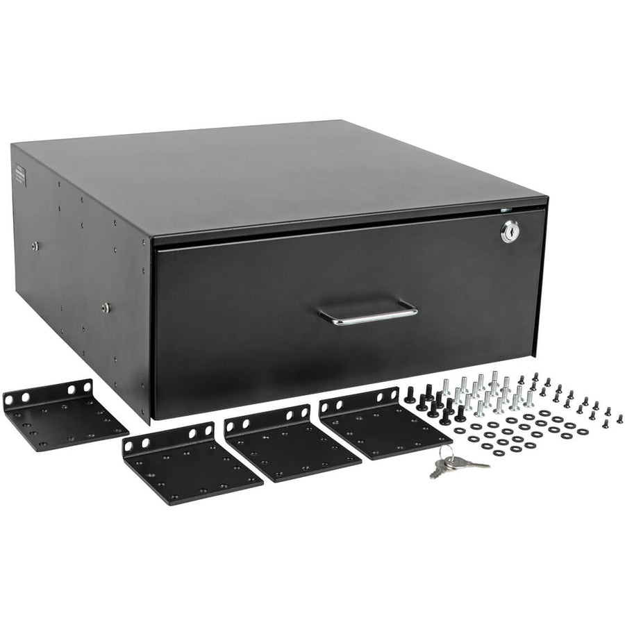 Tripp Lite by Eaton SmartRack 4U Locking Rack-Mount Storage Drawer SRDRAWER4U