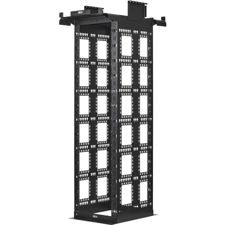 Tripp Lite by Eaton SmartRack 45U Rack robuste à cadre ouvert à 2 montants, 24 pouces de profondeur SR2POSTDP24HD