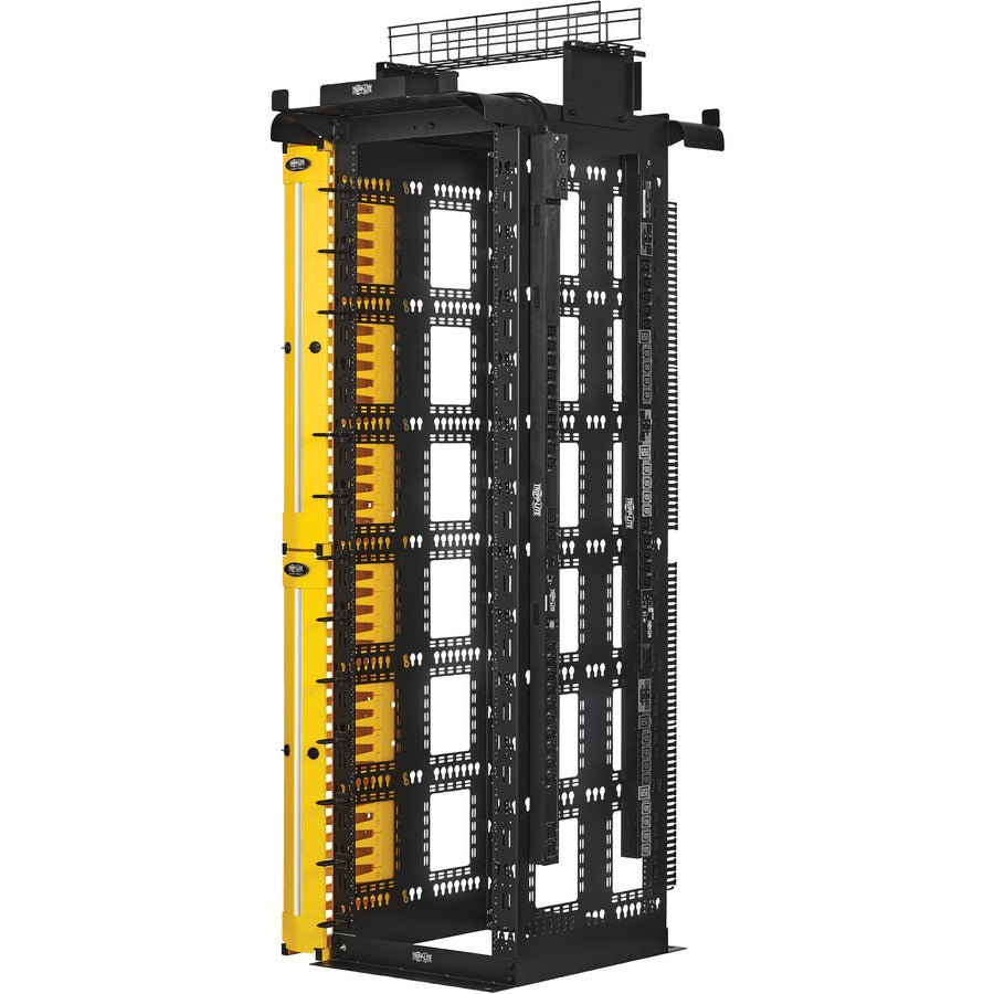 Tripp Lite by Eaton SmartRack 45U Rack robuste à cadre ouvert à 2 montants, 24 pouces de profondeur SR2POSTDP24HD