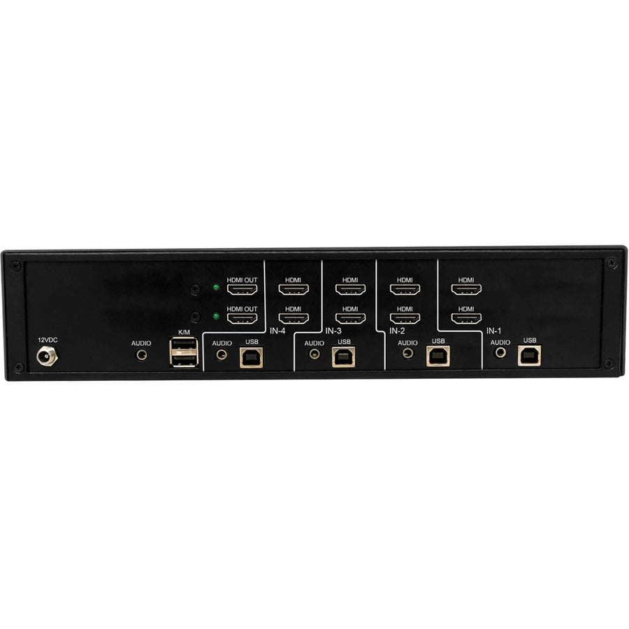 Tripp Lite by Eaton B002-H2A4-N4 Commutateur KVM HDMI double moniteur 4 ports certifié NIAP PP4.0 B002-H2A4-N4