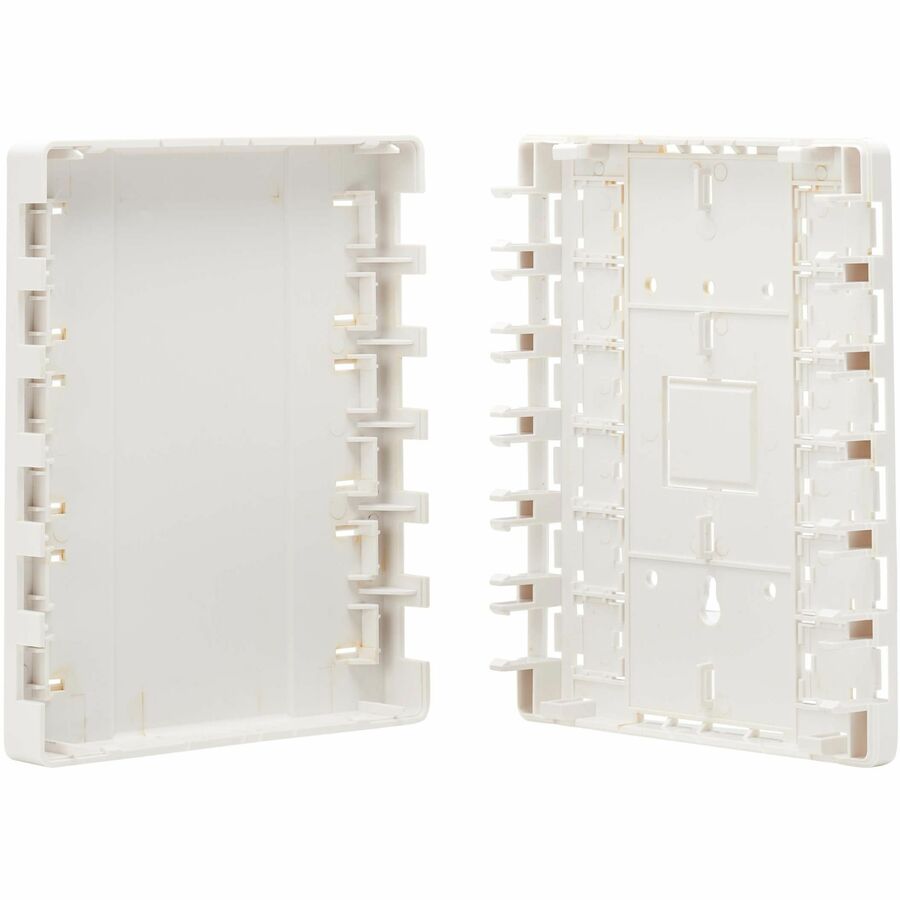 Tripp Lite by Eaton Surface-Mount Box for Keystone Jacks - 12 Ports, White N082-012-WH