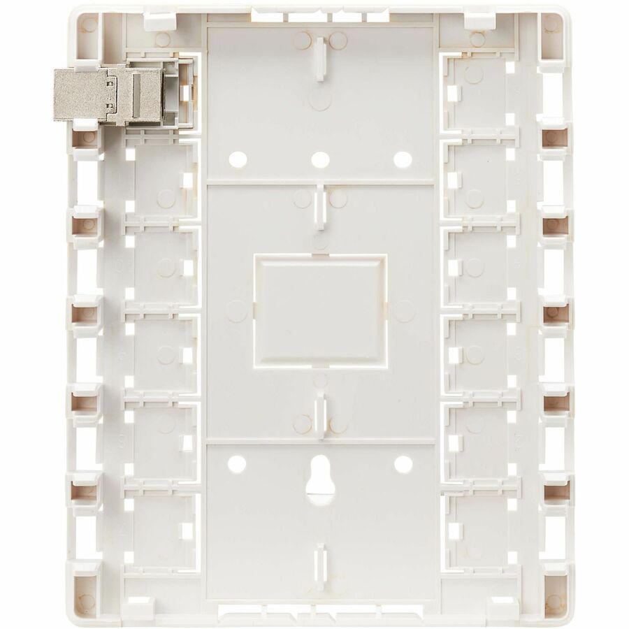 Tripp Lite by Eaton Surface-Mount Box for Keystone Jacks - 12 Ports, White N082-012-WH