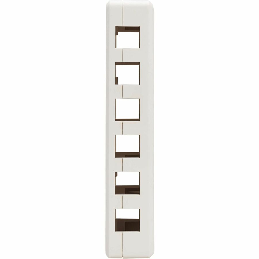 Tripp Lite by Eaton Surface-Mount Box for Keystone Jacks - 12 Ports, White N082-012-WH