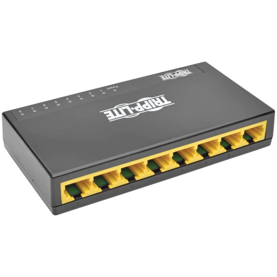 Tripp Lite by Eaton Commutateur non géré Gigabit Ethernet de bureau à 8 ports 10/100/1000 Mbps NG8P