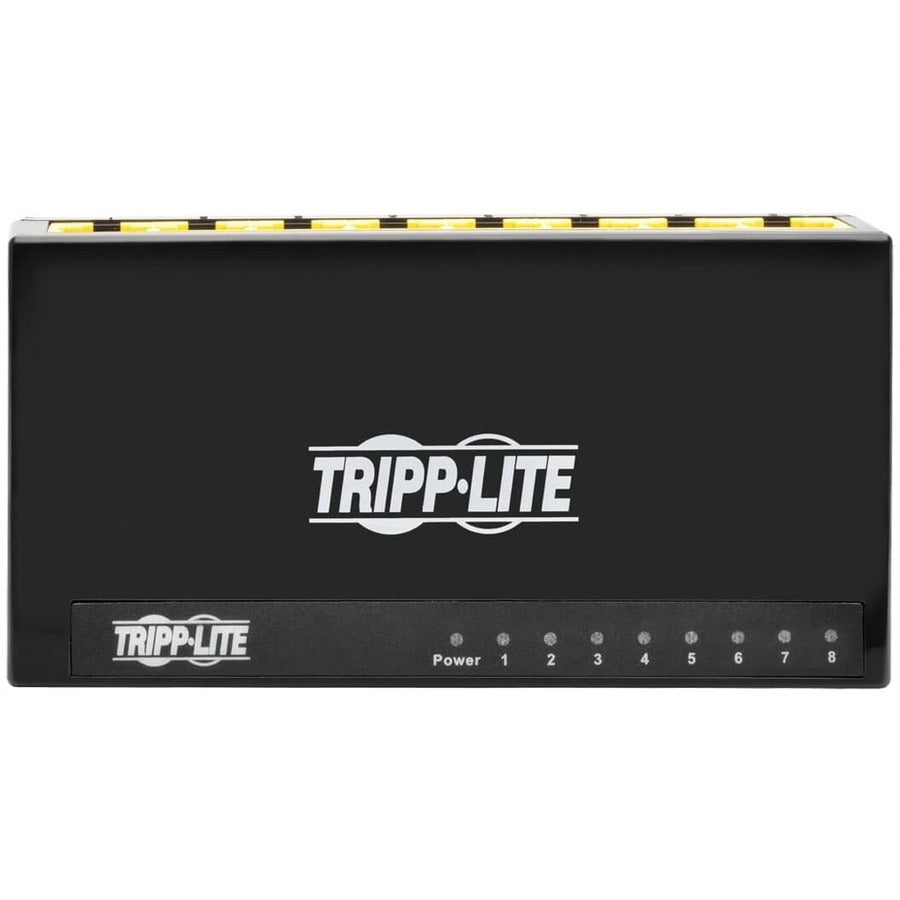 Tripp Lite by Eaton 8-Port 10/100/1000 Mbps Desktop Gigabit Ethernet Unmanaged Switch NG8P