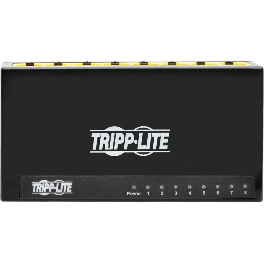 Tripp Lite by Eaton 8-Port 10/100/1000 Mbps Desktop Gigabit Ethernet Unmanaged Switch NG8P