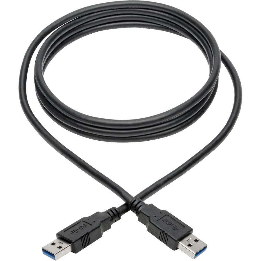 Tripp Lite by Eaton U325-006 USB 3.0 SuperSpeed A/A Cable (M/M), Black, 6 ft. U325-006