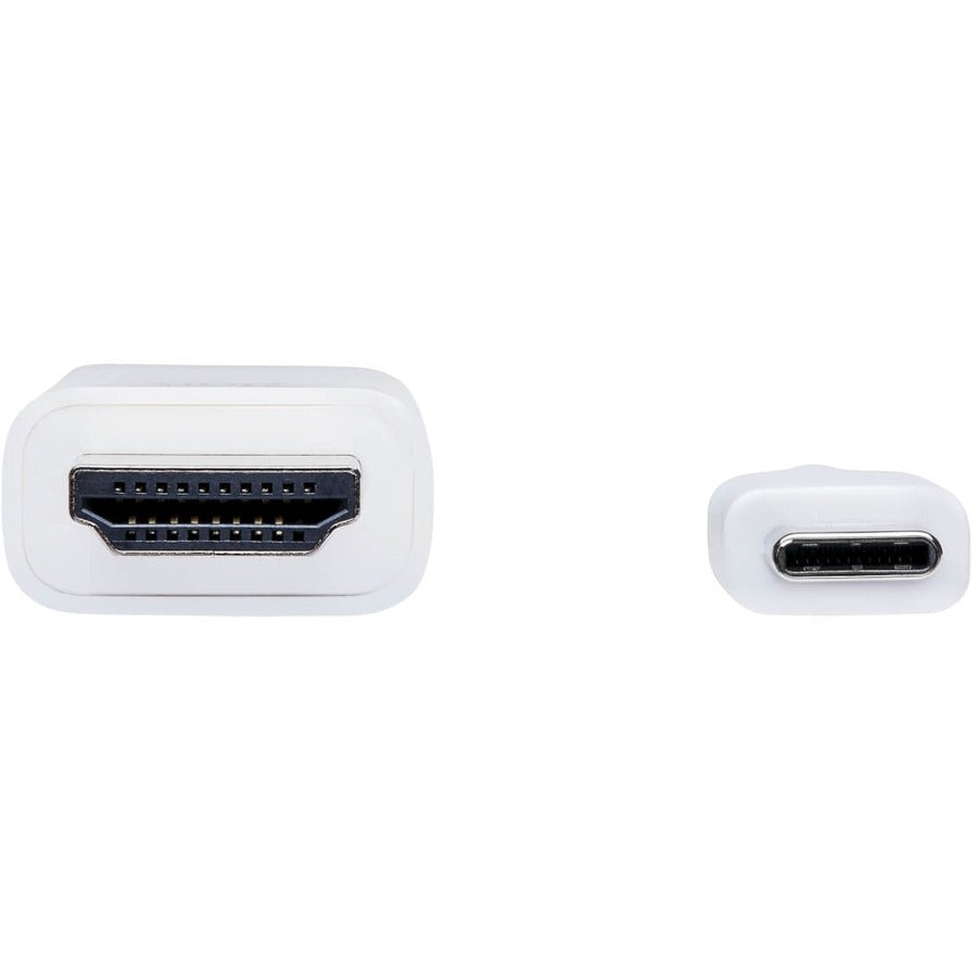 Tripp Lite by Eaton U444-006-H4K6WE Adaptateur USB-C vers HDMI, M/M, Blanc, 6 pieds U444-006-H4K6WE