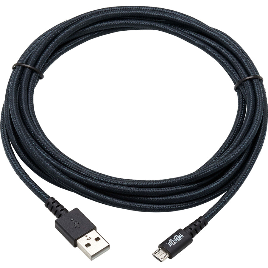 Tripp Lite by Eaton Micro-USB/USB Data Transfer Cable U050-010-GY-MAX