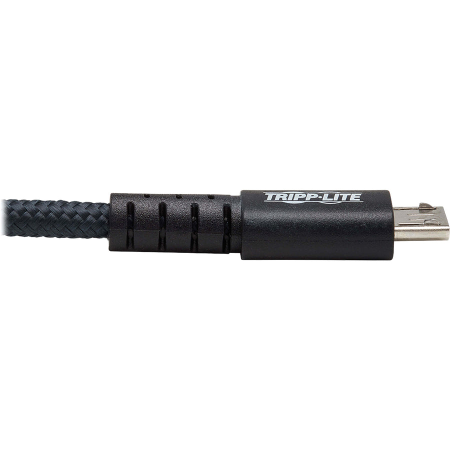 Tripp Lite by Eaton Micro-USB/USB Data Transfer Cable U050-010-GY-MAX