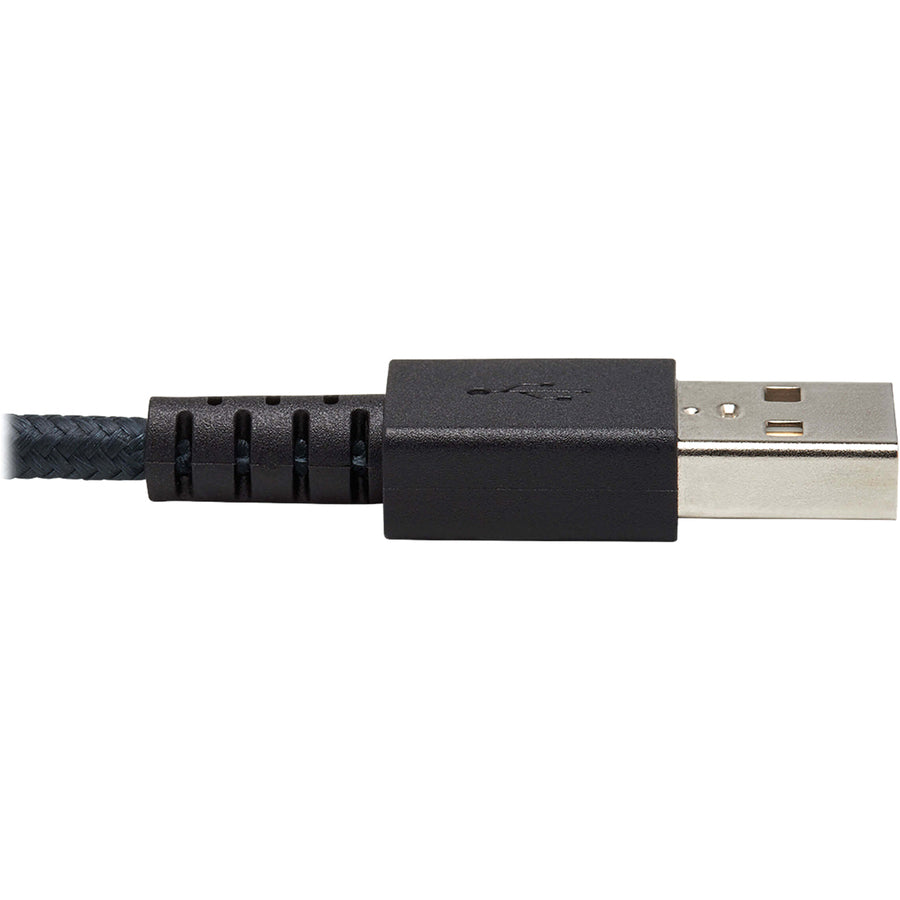 Tripp Lite by Eaton Micro-USB/USB Data Transfer Cable U050-010-GY-MAX