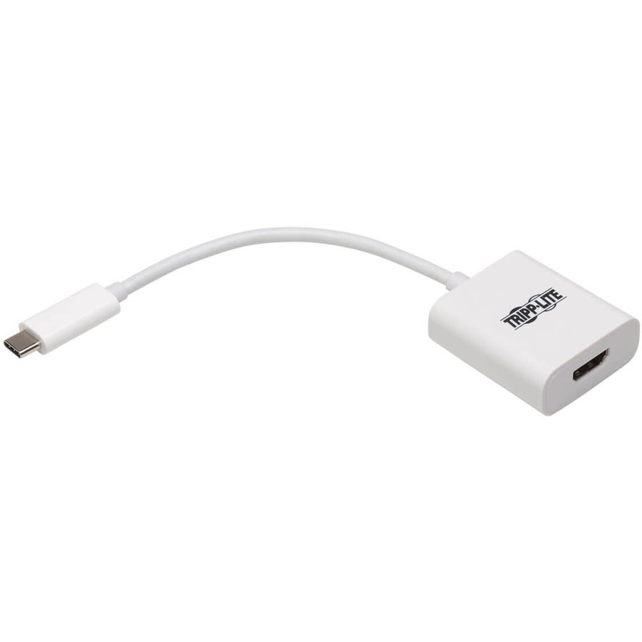 Tripp Lite by Eaton USB-C 3.1 to HDMI 4K Adapter - M/F, White U444-06N-HDR-W