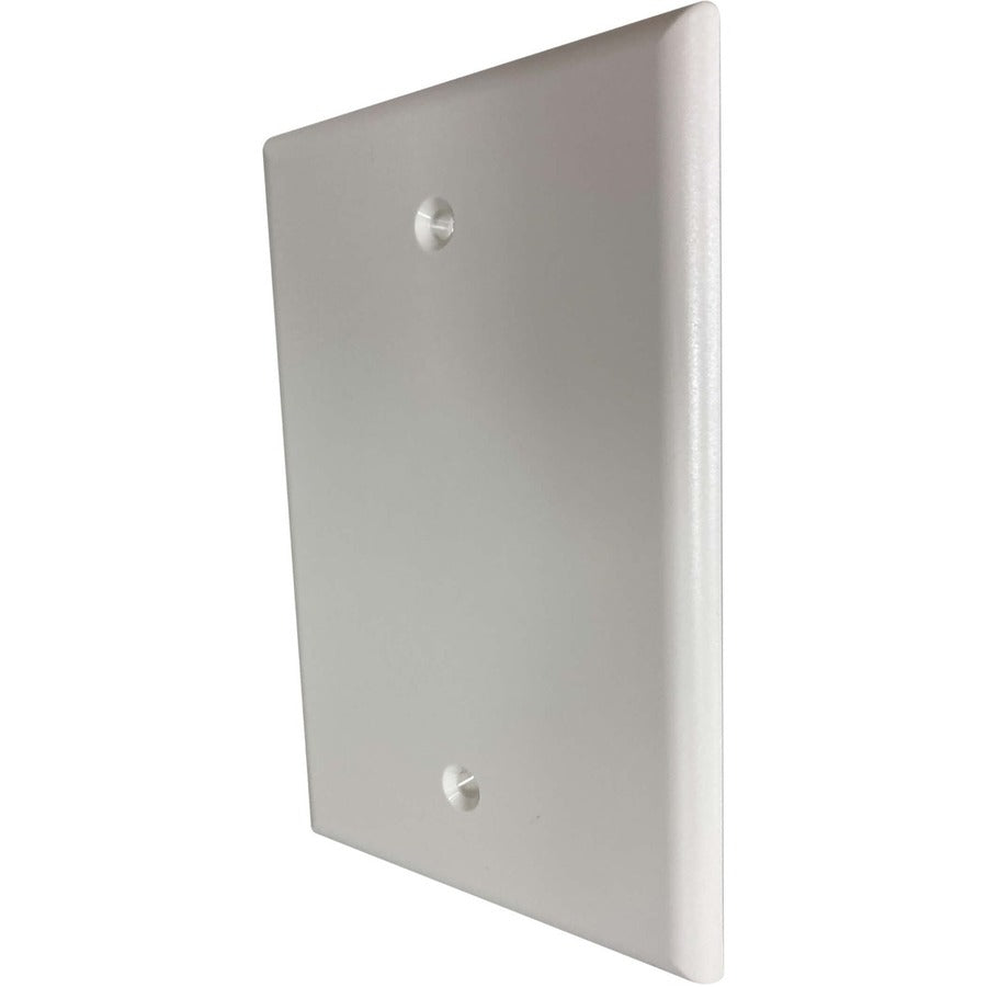 Tripp Lite by Eaton Safe-IT Plaque murale vierge, antibactérienne, ivoire mat, TAA N042AB-000-IVM