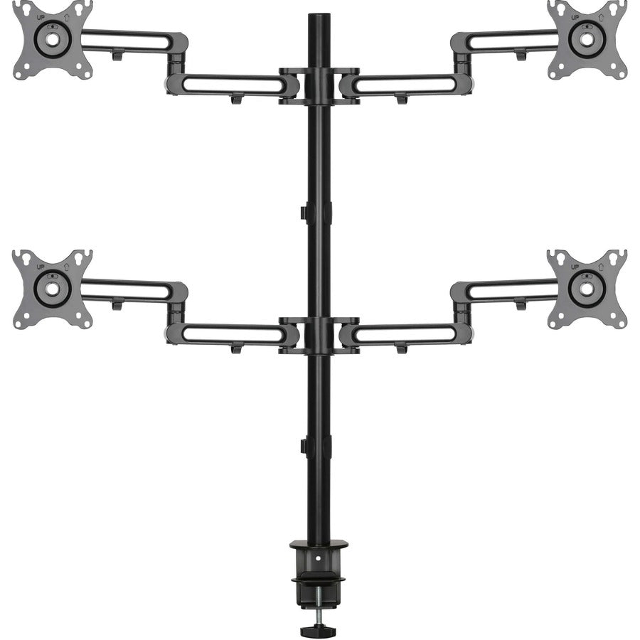 Tripp Lite by Eaton DDR1327SQFC-1 Clamp Mount for Monitor, Flat Panel Display, HDTV - Black DDR1327SQFC-1