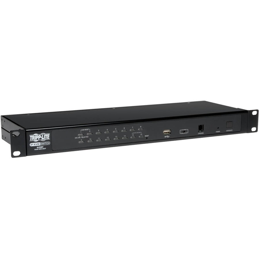 Tripp Lite par Eaton NetDirector Commutateur KVM IP 16 ports 1U à montage en rack B022-U16-IP