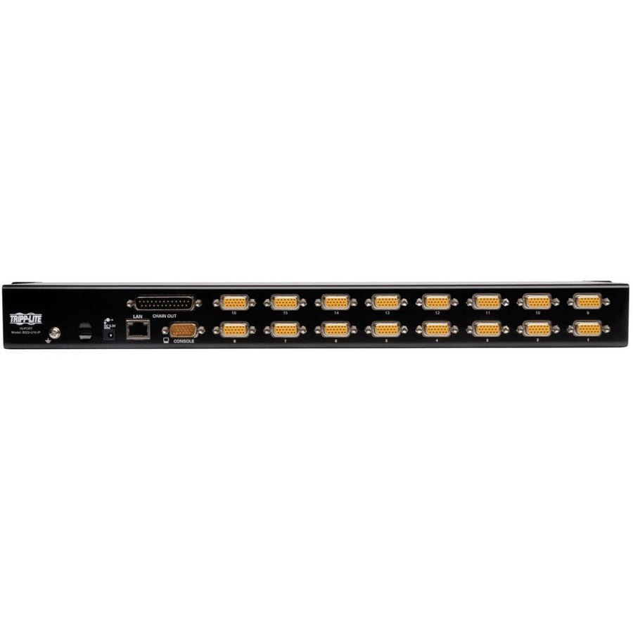 Tripp Lite par Eaton NetDirector Commutateur KVM IP 16 ports 1U à montage en rack B022-U16-IP