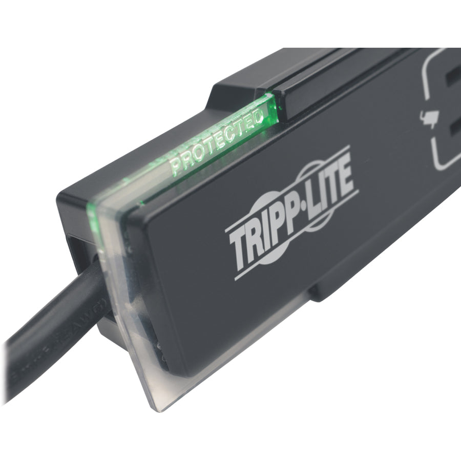 Tripp Lite by Eaton Protect It! 6-Outlet Surge Suppressor/Protector TLP606SSTELB