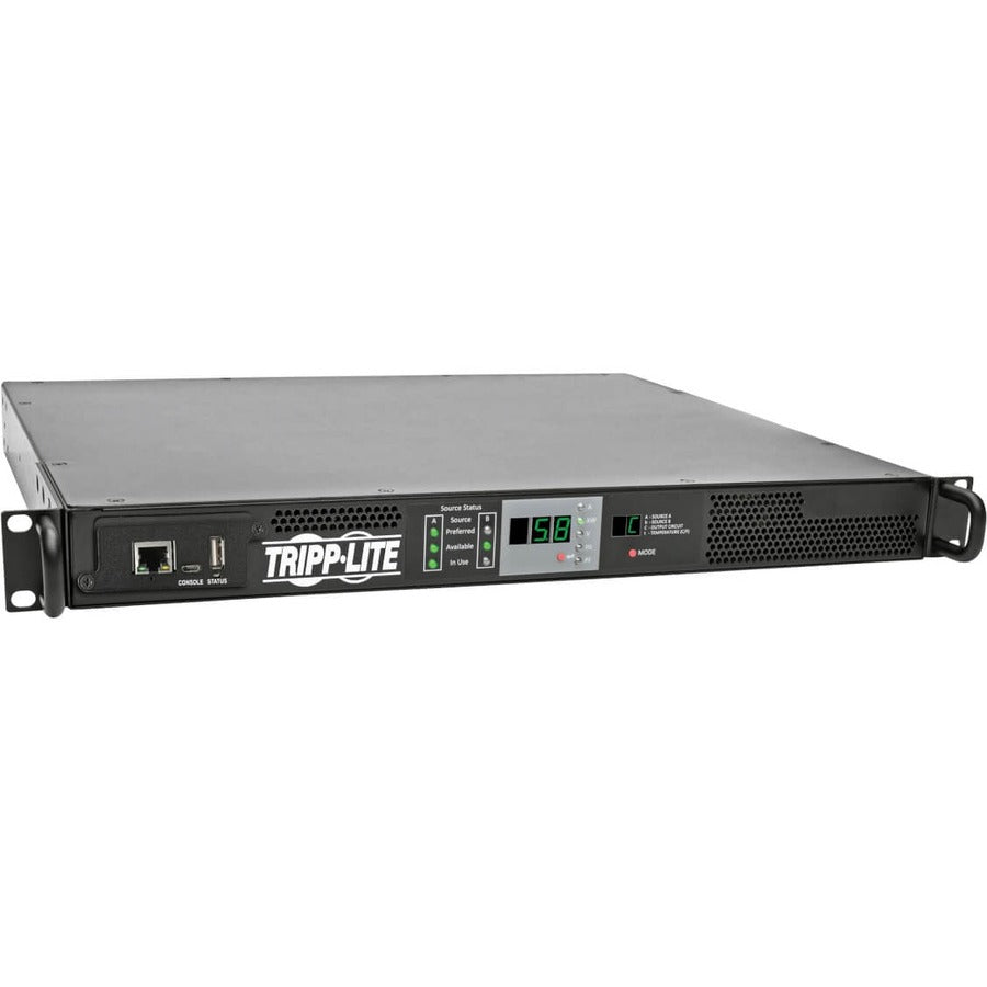 Tripp Lite by Eaton PDUMNH30HVAT 5.8kW Single-Phase 208/240V ATS/Monitored PDU PDUMNH30HVAT