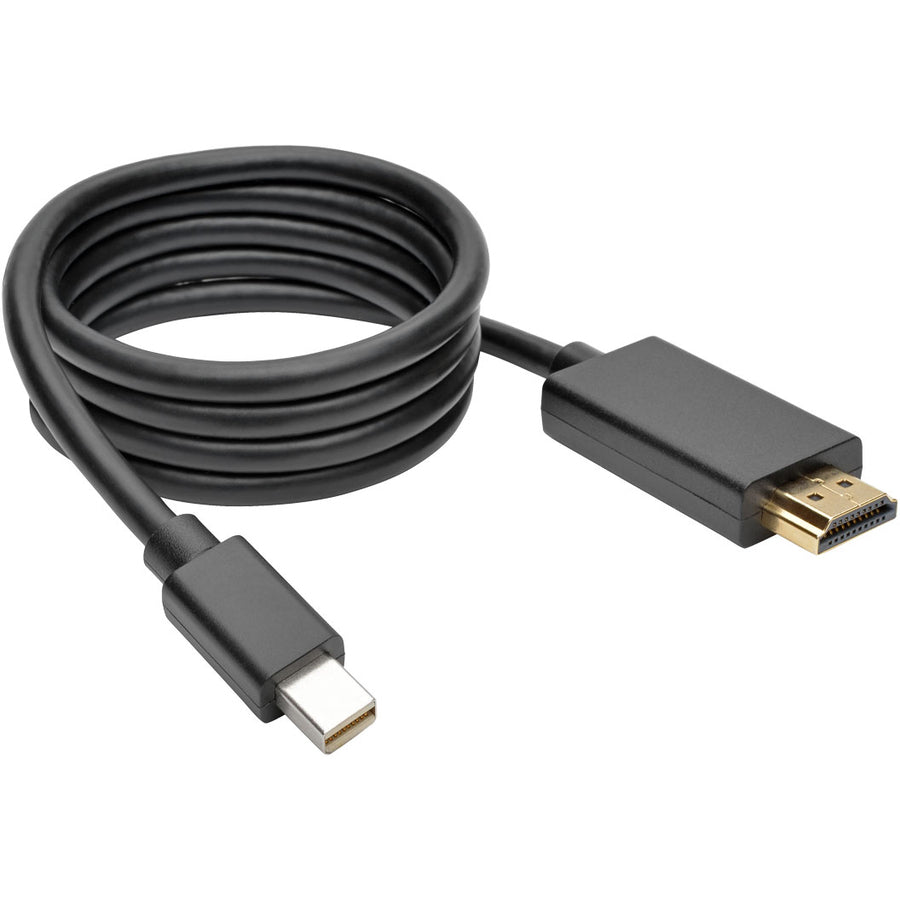 Tripp Lite by Eaton Mini DisplayPort to HD Adapter Cable (M/M), 1080p, 3 ft P586-003-HDMI