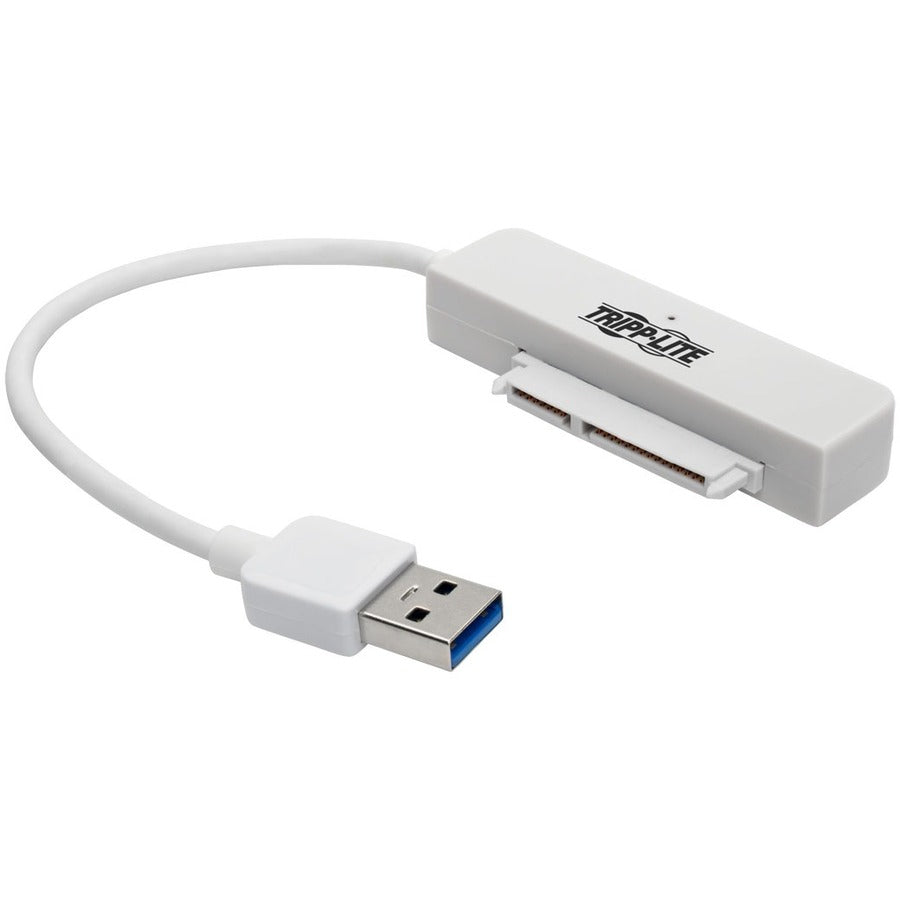 Tripp Lite by Eaton U338-06N-SATA-W Câble adaptateur USB 3.0 SuperSpeed ​​vers SATA III Blanc U338-06N-SATA-W