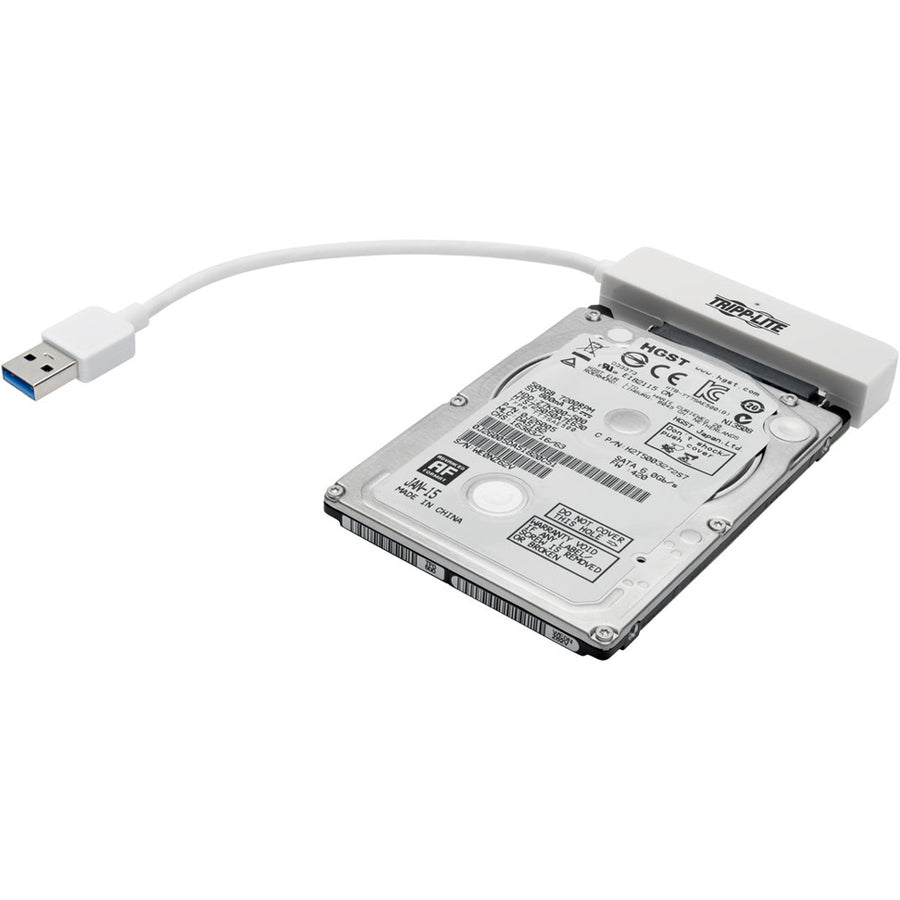 Tripp Lite by Eaton U338-06N-SATA-W USB 3.0 SuperSpeed to SATA III Adapter Cable, White U338-06N-SATA-W