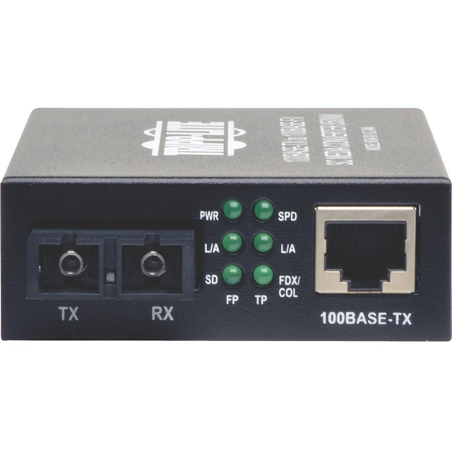 Convertisseur de média multimode Tripp Lite par Eaton 10/100 SC, 550 M, 850 nm N784-001-SC-MM