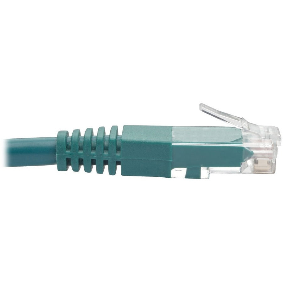 Tripp Lite by Eaton Cat6 Gigabit Molded Patch Cable (RJ45 M/M), Green, 5 ft N200-005-GN