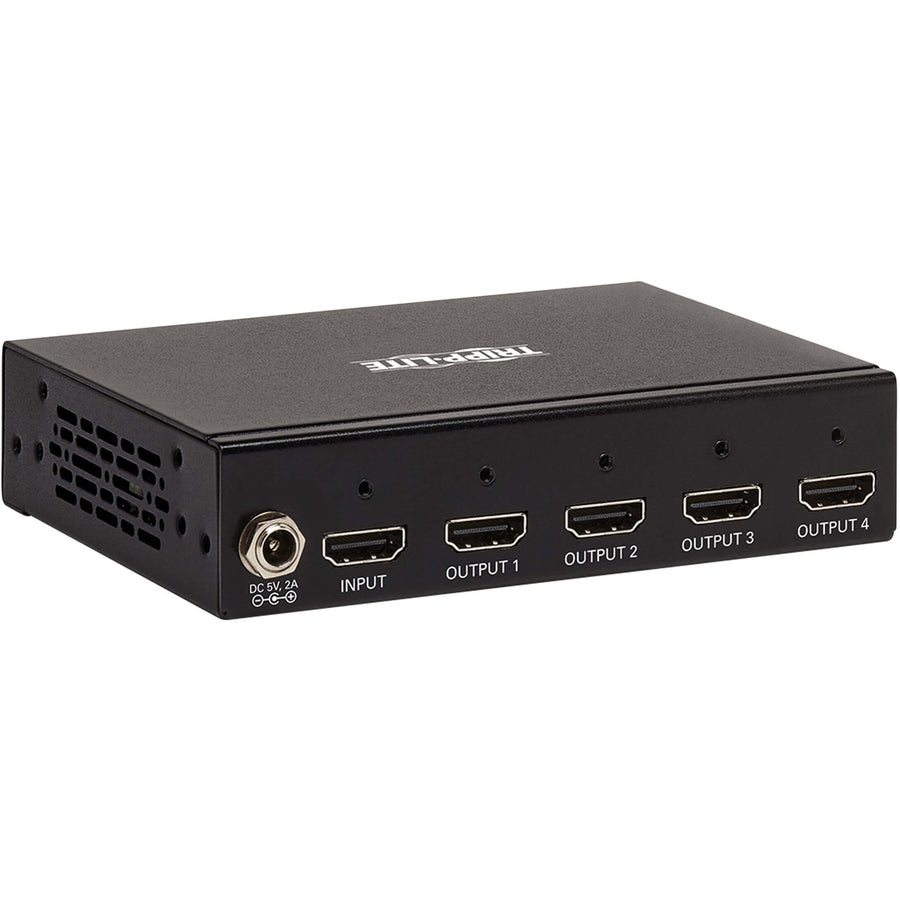 Tripp Lite by Eaton B118-004-HDR 4-Port HDMI 2.0 Splitter with Multi-Resolution Support B118-004-HDR