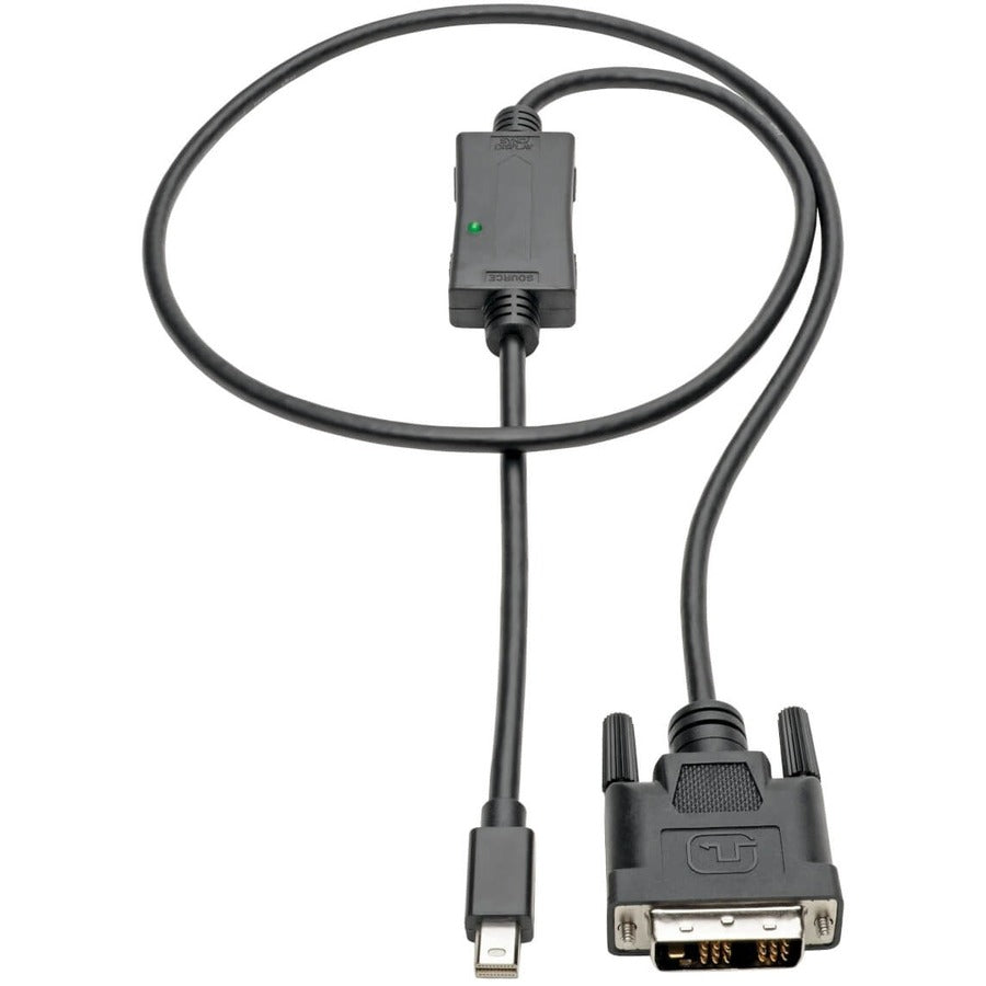 Câble adaptateur Tripp Lite by Eaton Mini DisplayPort vers DVI (M/M), 1080p, 3 pieds P586-003-DVI