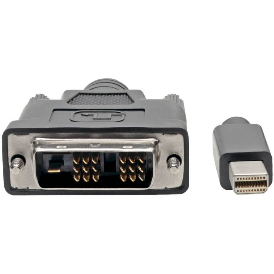 Tripp Lite by Eaton Mini DisplayPort to DVI Adapter Cable (M/M), 1080p, 3 ft. P586-003-DVI