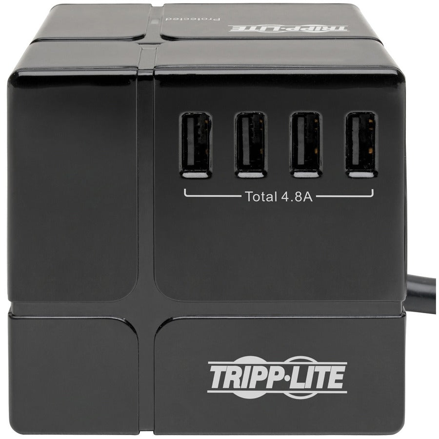 Tripp Lite par Eaton Protégez-le ! Suppresseur/protecteur de surtension TLP366CUBEUSBB TLP366CUBEUSBB