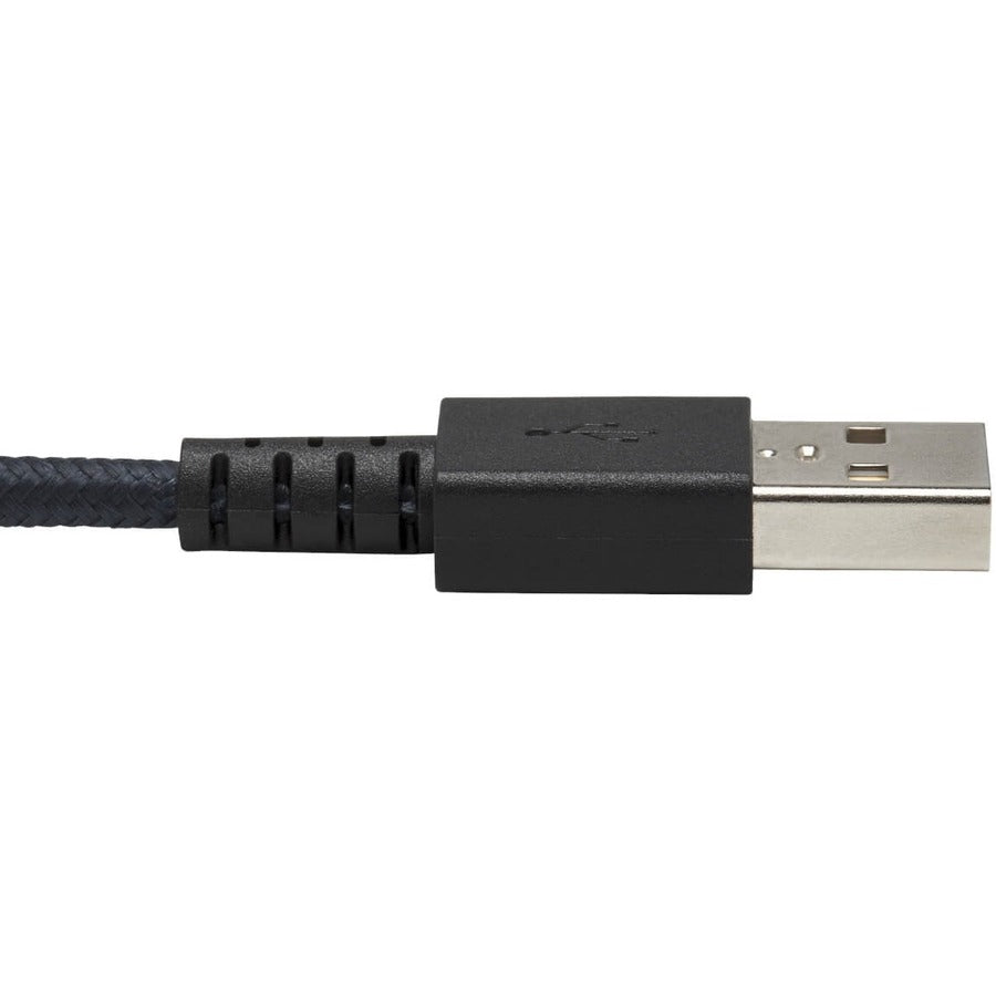 Tripp Lite by Eaton Micro-USB/USB Data Transfer Cable U050-003-GY-MAX