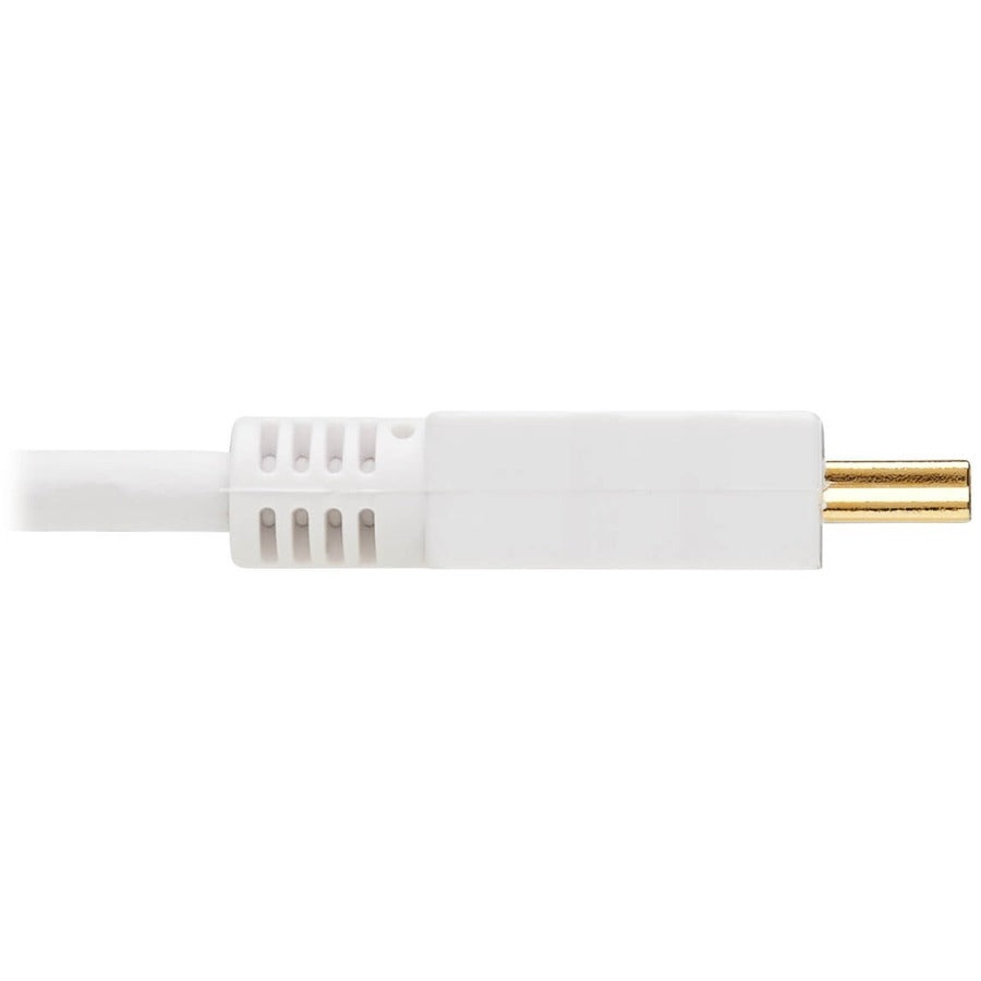 Tripp Lite Safe-IT USB-A to USB Mini-B Antibacterial Cable (M/M), USB 2.0, White, 3 ft. U030AB-003-WH