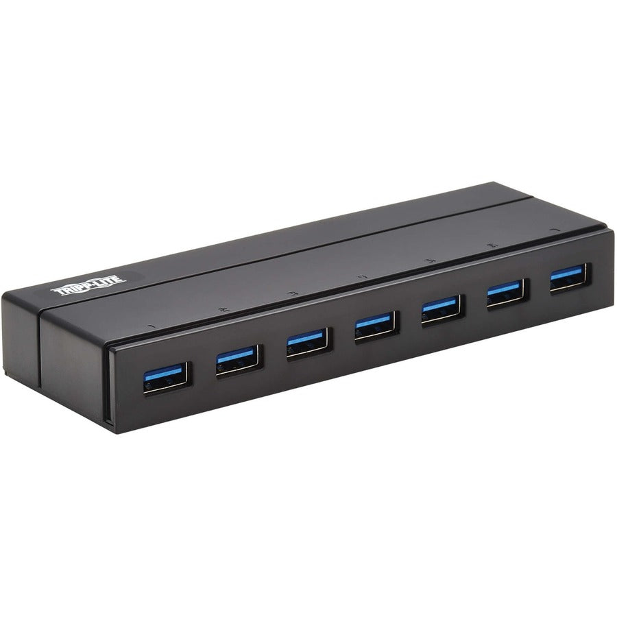 Tripp Lite by Eaton Mini hub USB-A 7 ports - USB 3.2 Gen 1, adaptateurs de prise internationaux U360-007-INT