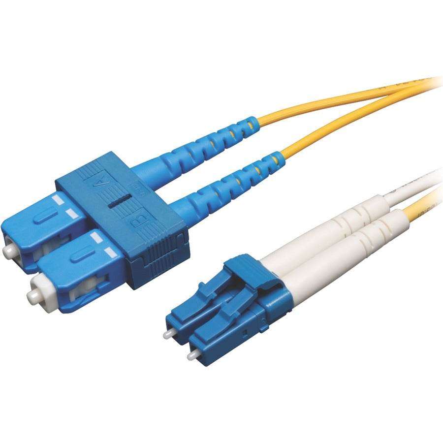 Tripp Lite by Eaton Duplex Singlemode 9/125 Fiber Patch Cable (LC/SC), 7 m (23 ft.) N366-07M