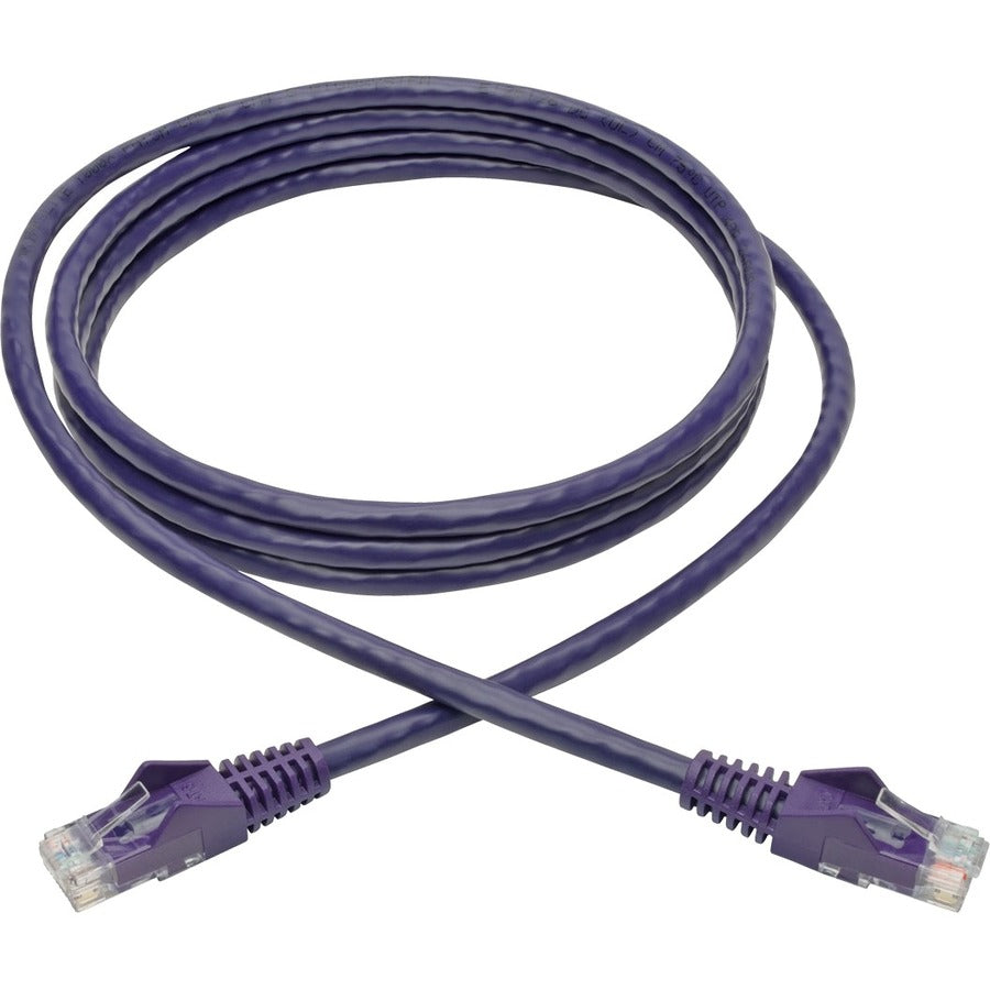 Tripp Lite by Eaton Cat6 Gigabit Câble de raccordement UTP moulé sans accroc (RJ45 M/M), Violet, 6 pi N201-006-PU