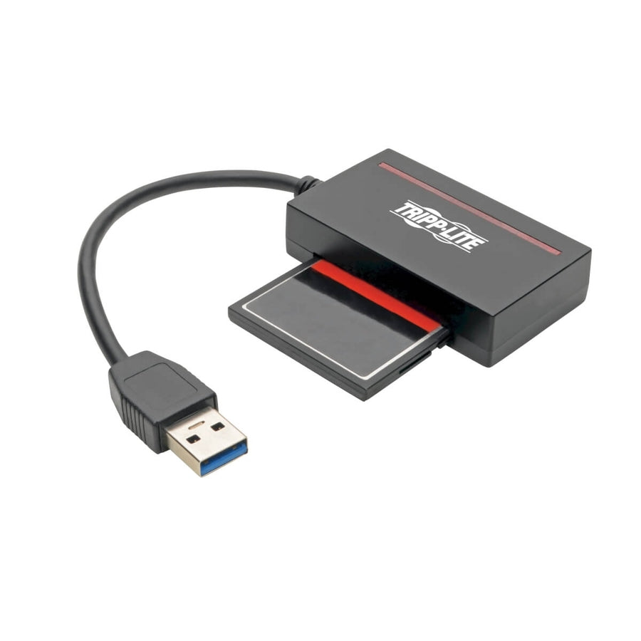 Station d'accueil Tripp Lite by Eaton U338-CF-SATA-5G - Interface hôte USB 3.1 externe - Noir U338-CF-SATA-5G