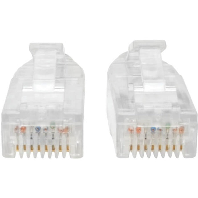 Câble de brassage UTP Tripp Lite by Eaton Cat6 (RJ45) - M/M, Gigabit, sans accroc, moulé, fin, gris, 6 po N201-S6N-GY