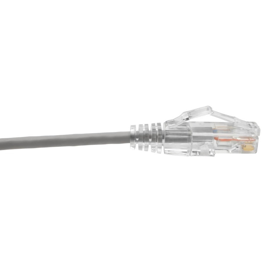 Câble de brassage UTP Tripp Lite by Eaton Cat6 (RJ45) - M/M, Gigabit, sans accroc, moulé, fin, gris, 6 po N201-S6N-GY