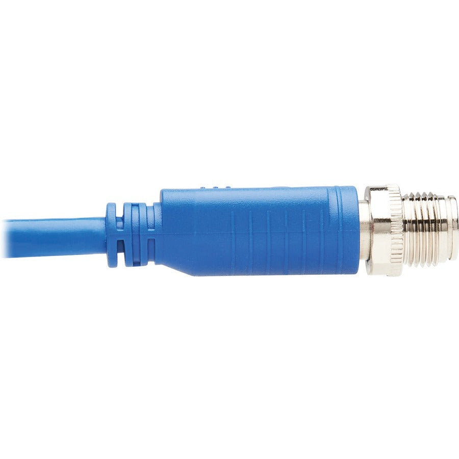 Câble Ethernet Tripp Lite by Eaton NM12-603-10M-BL M12 X-Code Cat6, M/M, bleu, 10 m (32,8 pi) NM12-603-10M-BL