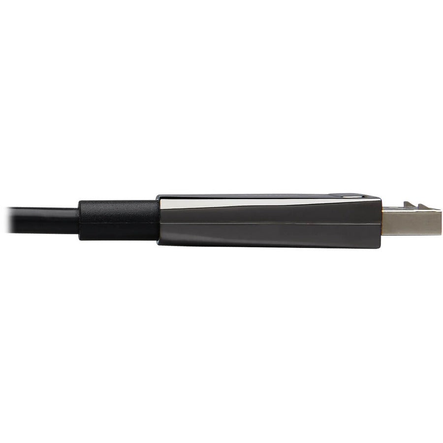 Câble optique actif à fibre optique DisplayPort Tripp Lite by Eaton P580F3-15M-8K6, M/M, noir, 15 m (49 pi) P580F3-15M-8K6