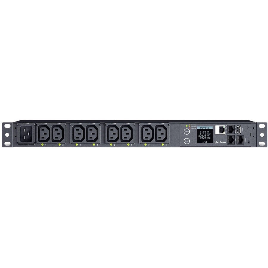 CyberPower PDU41005 Single Phase 100 - 240 VAC 20A Switched PDU PDU41005