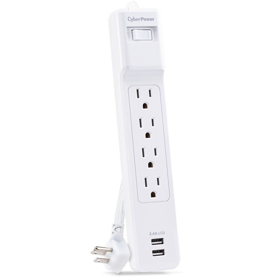 CyberPower Home Office P406U 4-Outlet Surge Suppressor/Protector P406U