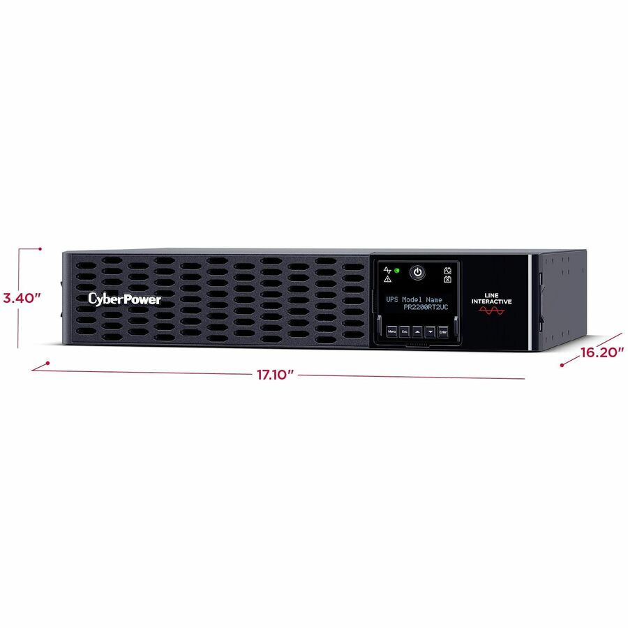 CyberPower Smart App Sinewave PR2200RT2UC Onduleur rack/tour 2 200 VA PR2200RT2UC